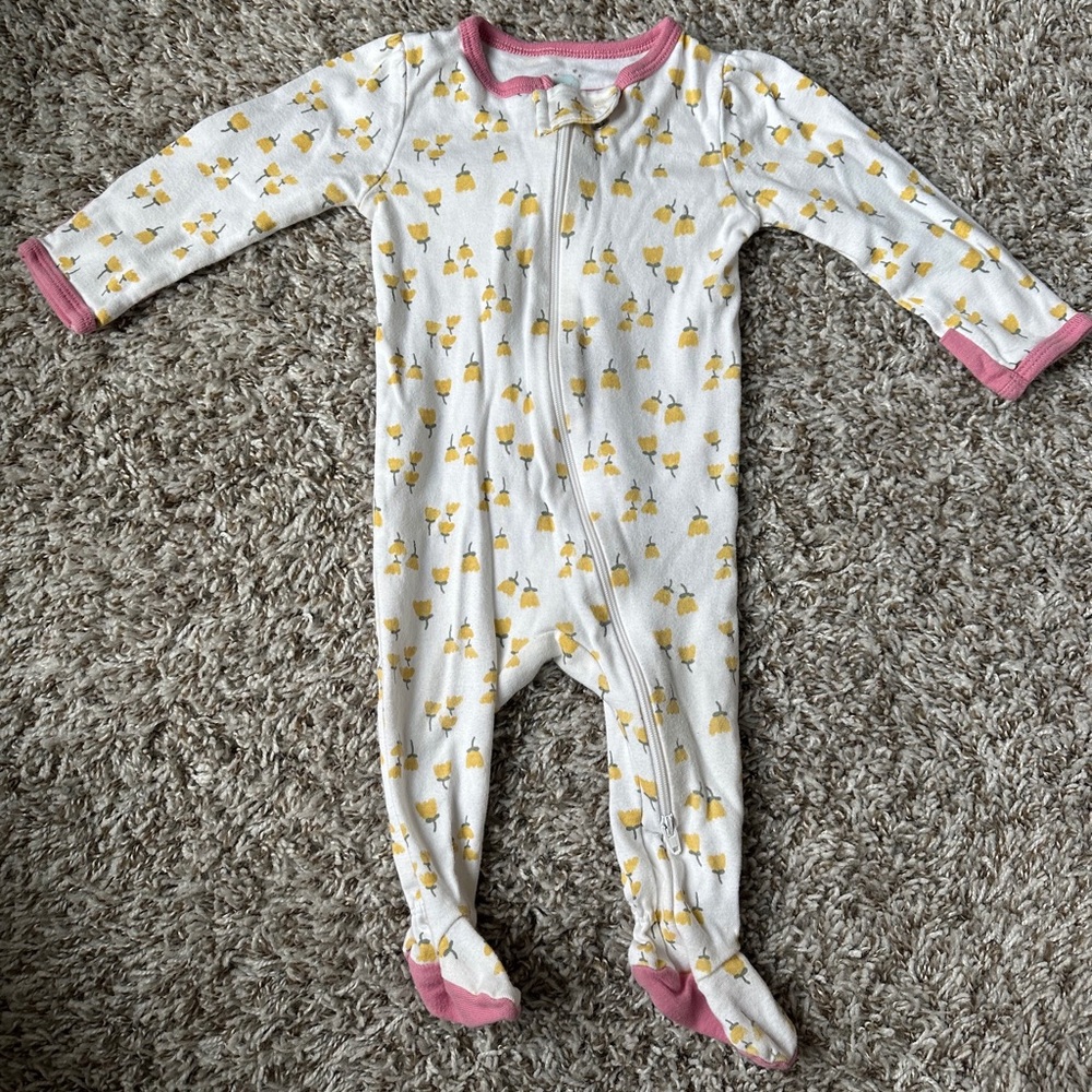 Cloud Island footed sleeper, 3-6 month